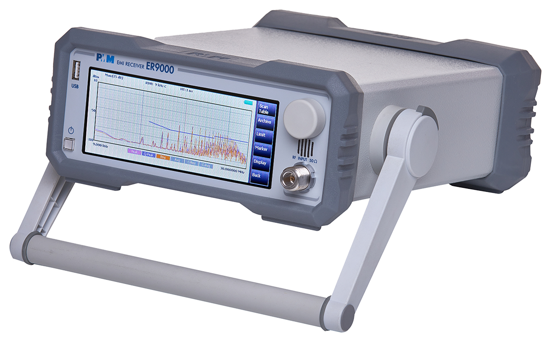 Приемник ЭМП реального времени
Narda PMM ER9000
с диапазоном от 10 Гц до 3 ГГц