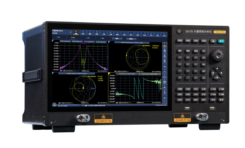 Векторный анализатор Ceyear серии 3657
с диапазоном частот от 9 кГц до 9 ГГц