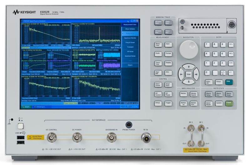 Анализатор источников сигналов Keysight E5052B с диапазоном частот от 10 МГц до 110 ГГц