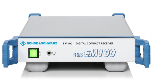 Компактный мониторинговый приемник Rohde&Schwarz EM100 с диапазоном 9 кГц - 7,5 ГГц