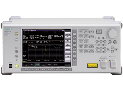 Анализатор Anritsu MS9740B оптимизирован для разработки и производственного контроля любых типов оптоволоконных устройств с рабочими длинами волн от 600 нм до 1725 нм