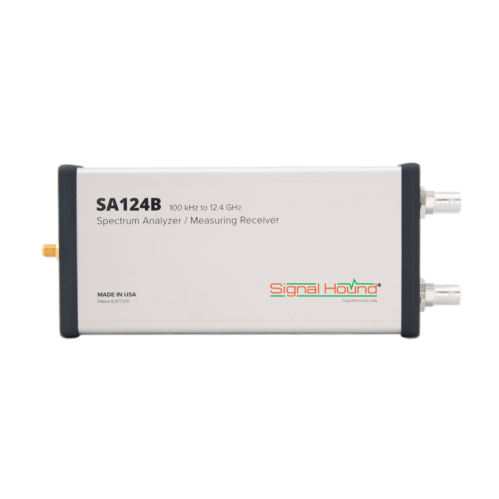 Анализатор спектра Signal Hound USB-SA124B
диапазона от 100 кГц до 12,4 ГГц
