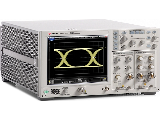 Широкополосный осциллограф Keysight 86100D Infiniium DCA-X с функциями рефлектометра во временной области и анализа ФАПЧ