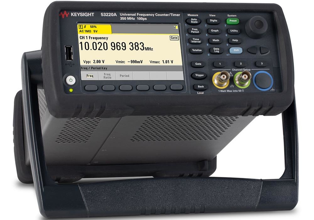 Универсальный частотомер/таймер Keysight 53220A с диапазоном частот от 0 до 350 МГц