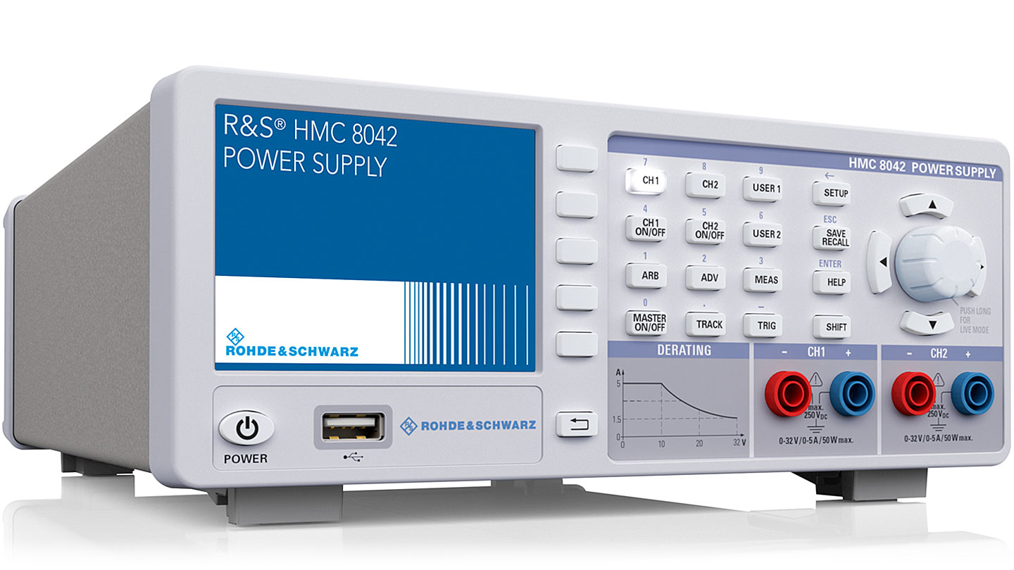 Источники питания постоянного тока Rohde&Schwarz серии HMC804x