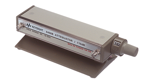 Механический шаговый аттенюатор Keysight 8496B с диапазоном частот от 0 до 18 ГГц