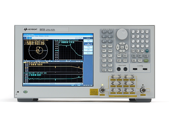Векторный анализатор цепей серии ENA Keysight E5072A с диапазоном частот от 30 кГц до 8,5 ГГц