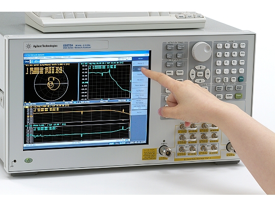 Векторный анализатор цепей серии ENA Keysight E5072A с диапазоном частот от 30 кГц до 8,5 ГГц