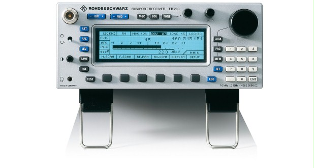 Портативный приемник Rohde&Schwarz EB200 с диапазоном 10 кГц - 3 ГГц

 
 Замена: Rohde&Schwarz EB500