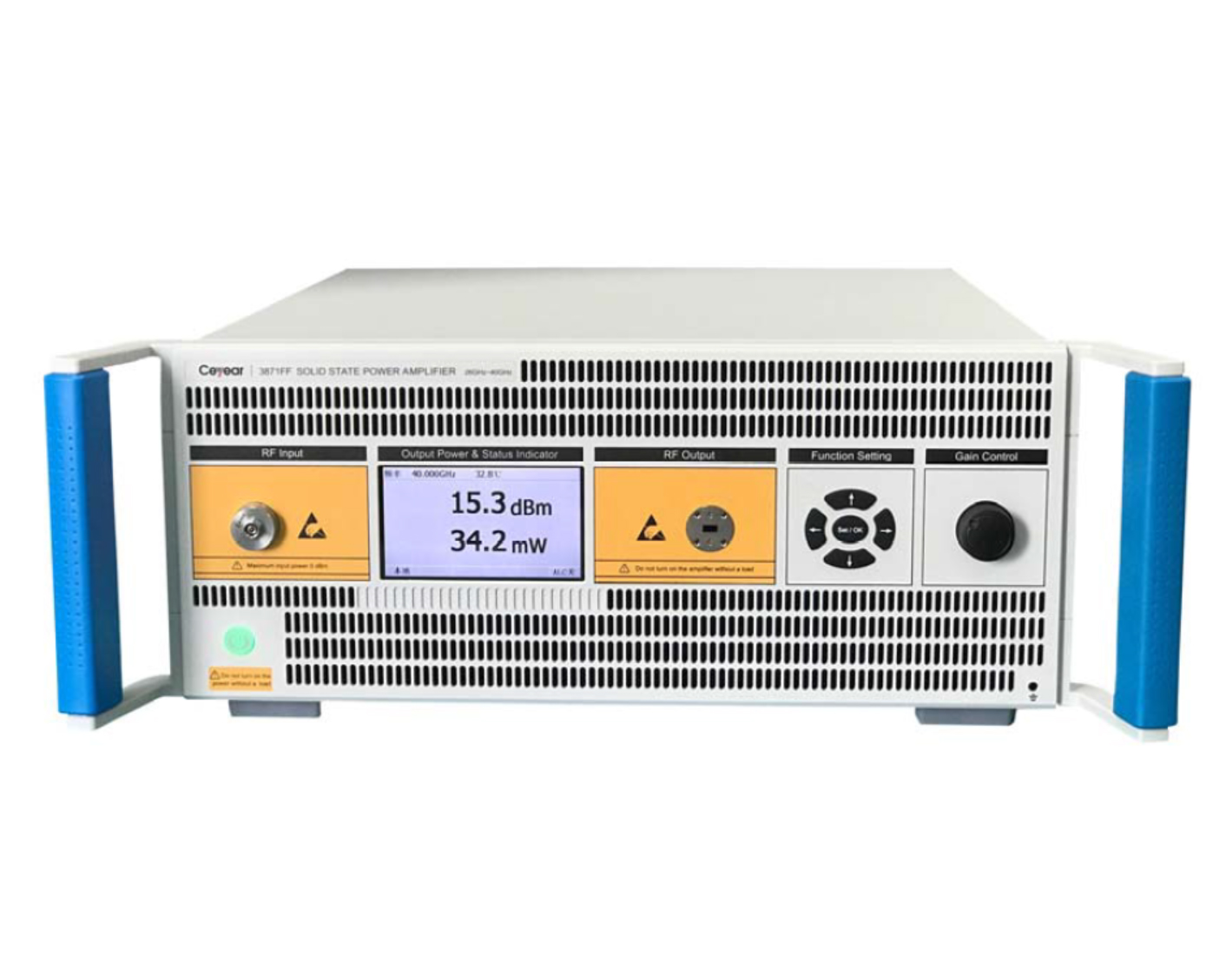 Твердотельные усилители мощностиCeyear серии 387XXс диапазоном частот от 9 кГц до 110 ГГц